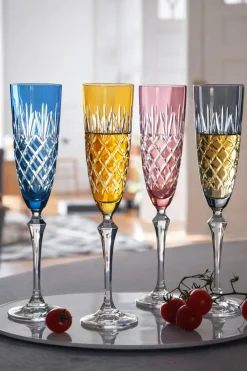 Online 4 flûtes à champagne couleur Royal Art De La Table|Verre À Pied