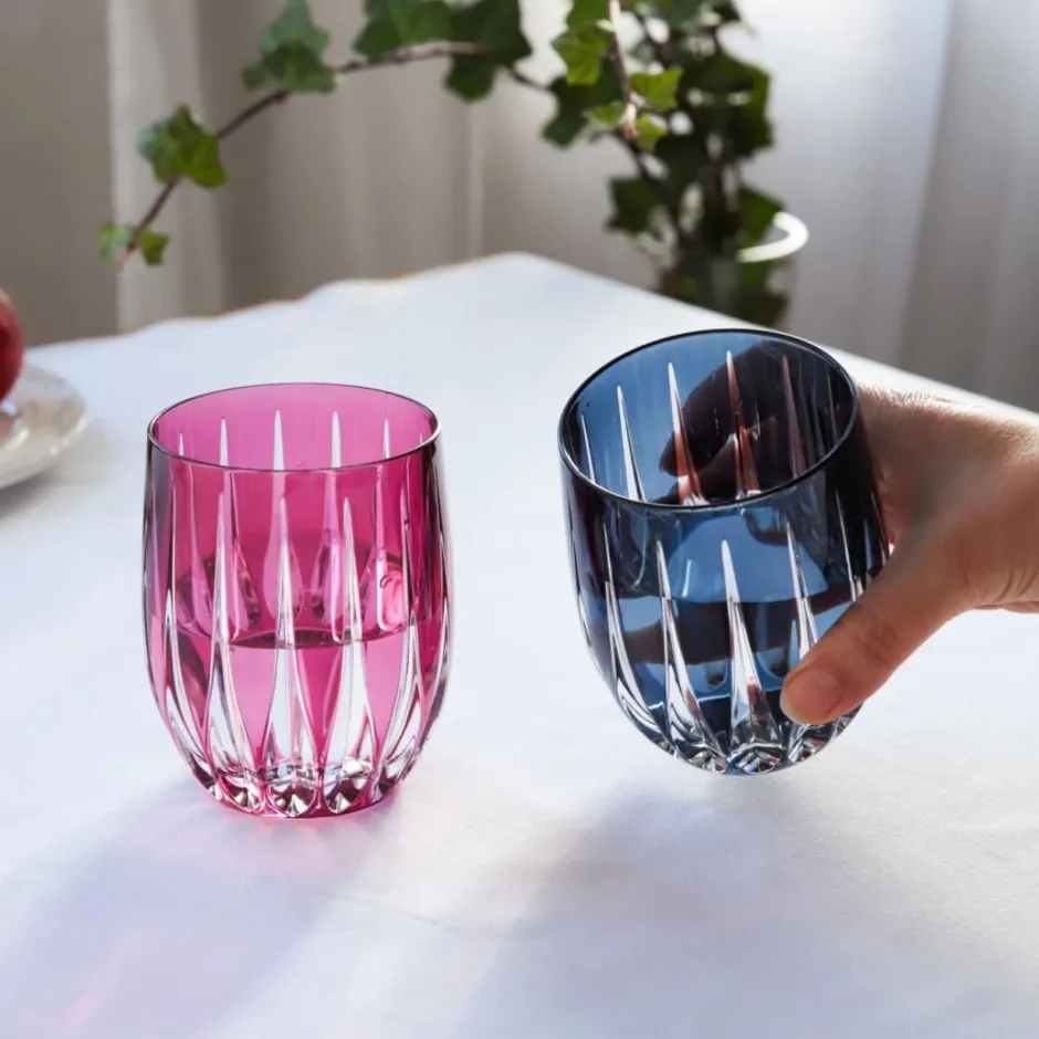 Online 2 gobelets à eau Berenice bleu Art De La Table|Verre À Eau