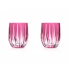 New 2 gobelets à eau Berenice rose Art De La Table|Verre À Eau