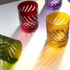 6 gobelets à Whisky color of joy Art De La Table|Coffrets Verres Cristal