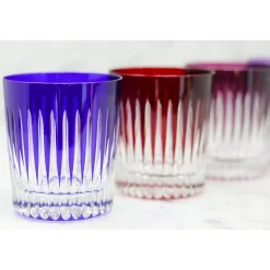 Online 6 gobelets cristal couleur timeless Art De La Table|Verre À Whisky