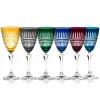 Discount 6 verres à vin couleur Belair Art De La Table|Verre À Vin