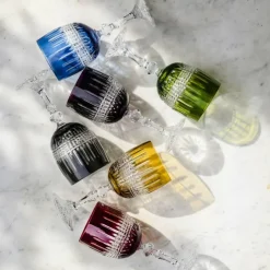 6 verres à vin couleur tradition Art De La Table|Verre À Vin