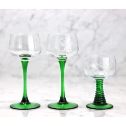 Online 6 verres bas alsace taillés t.s Art De La Table|Verre À Vin