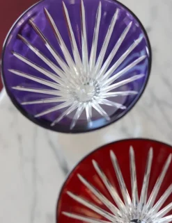 6 verres cocktail cristal couleur timeless Art De La Table|Verre À Pied