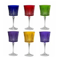 6 verres spritz cristal couleur timeless Art De La Table|Verre Cristal Couleur