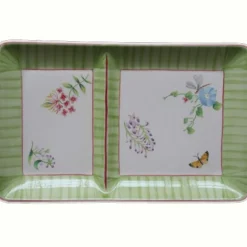 Assiette chaud/froid vent de fleurs Lunéville|Assiettes Cristal