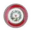 Hot Assiette dessert rose des neiges Assiette Céramique
