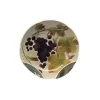 Outlet Assiette raisin barbotine Lunéville|Assiette Céramique