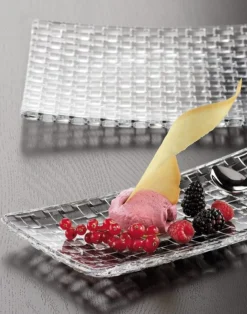 Online Assiette rectangulaire bossa nova Assiettes Cristal|Art De La Table