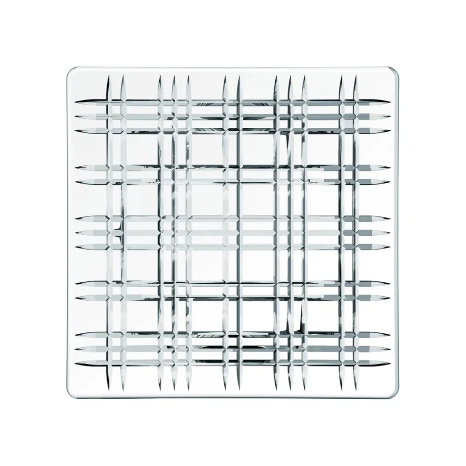 Online Assiette square 28 cm Nachtmann Coupes, Coupelles Et Photophores|Assiettes Cristal