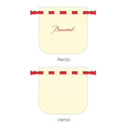 Clearance Bague croisé cristal clair baccarat Colliers Cristal|Colliers