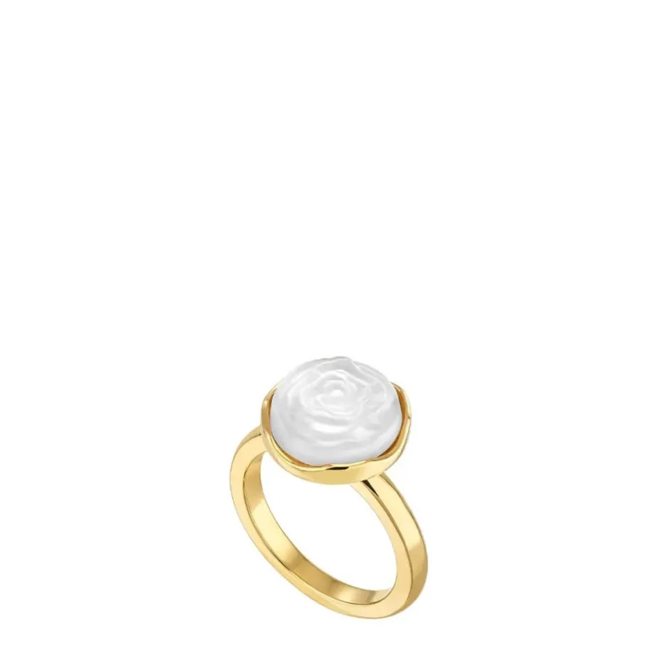 Clearance Bague Pivoine Lalique Bijoux|Bagues Cristal