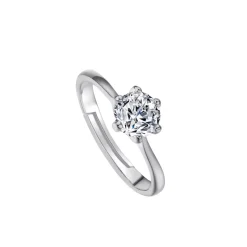 Best Bague solitaire cristal Bagues Cristal|Bagues