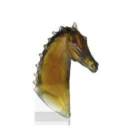 Outlet Baladine tête de cheval daum mangaud lasseigne Animaux Cristal|Éditions D’Art Cristal