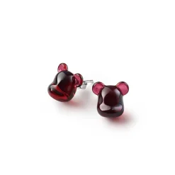 Be@rbrick boucles d’oreilles puce argent baccarat Bijoux|Boucles D’Oreilles Cristal