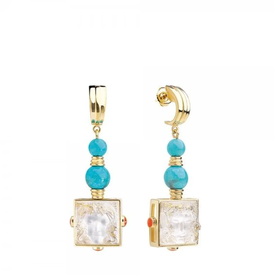 Hot Boucles d’oreilles aréthuse vermeil lalique Bijoux|Boucles D’Oreilles Cristal