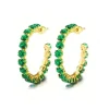 Hot Boucles d’oreilles éclat verdoyant Boucles D’Oreilles Cristal|Boucles D’Oreilles