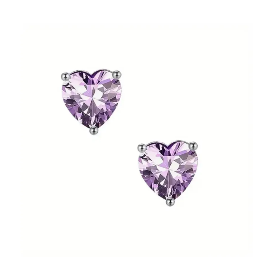 Discount Boucles d’oreilles coeur cristal argent 925 Boucles D’Oreilles Cristal|Boucles D’Oreilles