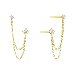 Online Boucles d’oreilles duo d’amoureux Boucles D’Oreilles Cristal|Boucles D’Oreilles