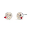 Outlet Boucles d’oreilles smiley « je t’aime » Boucles D’Oreilles Cristal|Boucles D’Oreilles