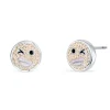 New Boucles d’oreilles smiley « clin d’oeil » Boucles D’Oreilles Cristal|Boucles D’Oreilles
