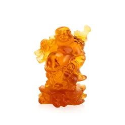 Outlet Bouddha debout ambre daum Editions D’Art|Sculptures Cristal