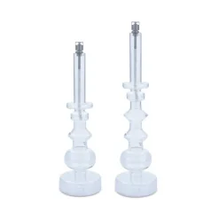 Online Bougeoir lampe à huile incolore Coupes, Coupelles Et Photophores|Lampes Cristal