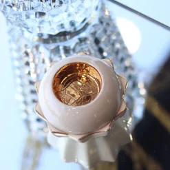 Online Bougeoir photophore Lotus renaissance Émaux de Longwy Décorations De Noël|Vases & Boules