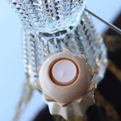 Online Bougeoir photophore Lotus renaissance Émaux de Longwy Décorations De Noël|Vases & Boules