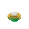 Online Bougeoir rose passion vert orange daum Photophores, Bougeoirs Cristal