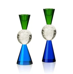 Outlet Bougeoirs Équinoxe X2 Photophores, Bougeoirs Cristal|Coupes, Coupelles Et Photophores