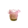 Bougie roses passion rose daum pm Photophores, Bougeoirs Cristal