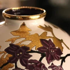 Best Boule coloniale à l’ombre des fleurs Émaux de Longwy Vases & Boules|Vase Céramique