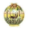 Best Boule coloniale Chasse Gardée Carlo Maiolini & Émaux de Longwy Vases & Boules|Vase Céramique
