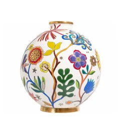 Outlet Boule coloniale Extravaganza Émaux de Longwy Éditions D’Art Cristal|Vases & Boules