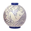 Sale Boule coloniale Harem Carlo Maiolini & Émaux de Longwy Éditions D’Art Cristal|Vases & Boules