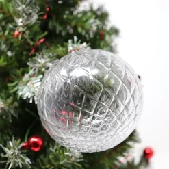 Hot Boule de noël cristal taille diamant Décoration|Ornements Cristal