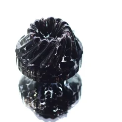 Outlet Boule de noël en cristal kouglof noir 2019 Décoration