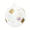 Outlet Boule de noël en verre étoiles dorées n°5 Décoration|Ornements Cristal