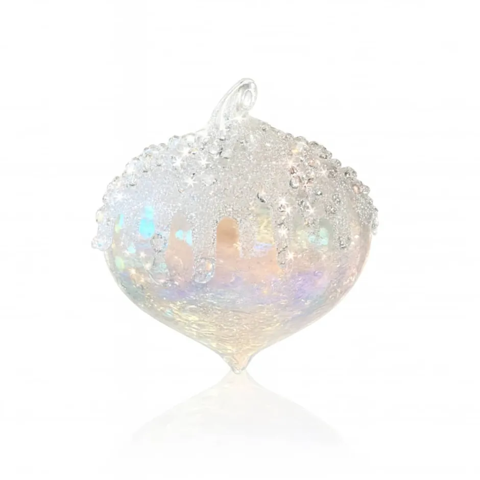 Discount Boule de noël féérie des glaces n°3 Décoration|Ornements Cristal