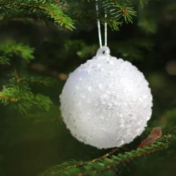 Boule de noël N°2 féérie des glaces Décoration