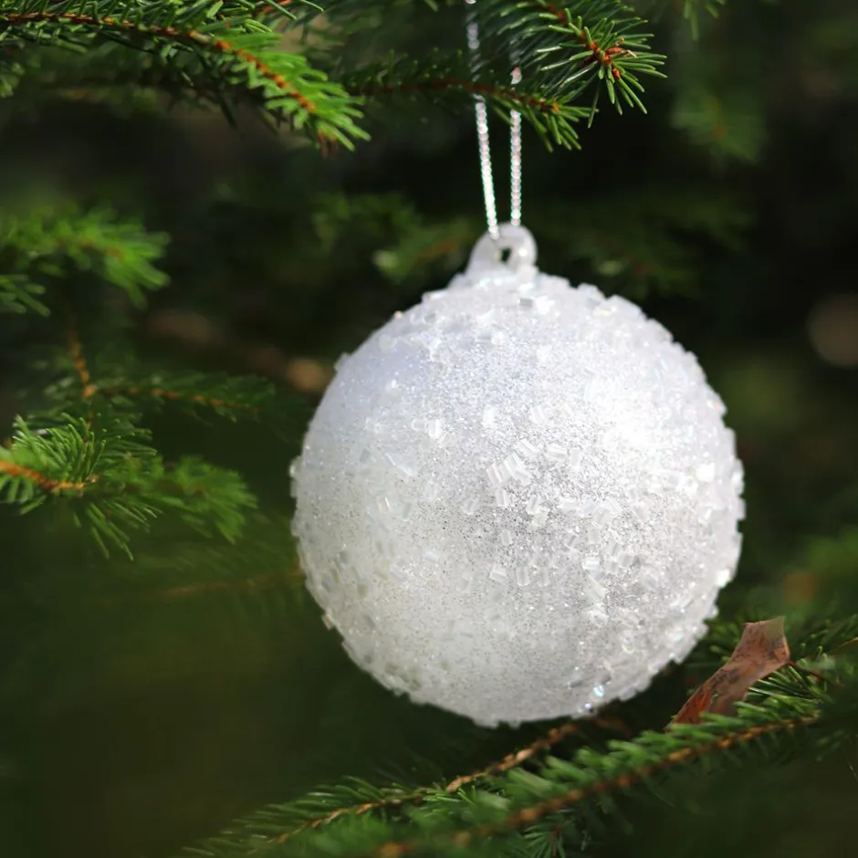 Boule de noël N°2 féérie des glaces Décoration