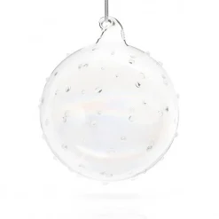 Best Boule de noël verre irisé à points n°4 Décoration|Ornements Cristal