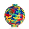 Sale Boule Flo Astro camouflage Planete JC Longue Vie Longwy Éditions D’Art Cristal|Vases & Boules