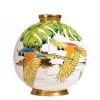 Hot Boule flo Vale Do Javari Émaux de Longwy Vases Cristal Couleur|Éditions D’Art Cristal