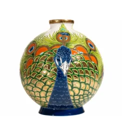 Online Boule midi Vale Do Javari Émaux de Longwy Vase Céramique|Éditions D’Art Cristal