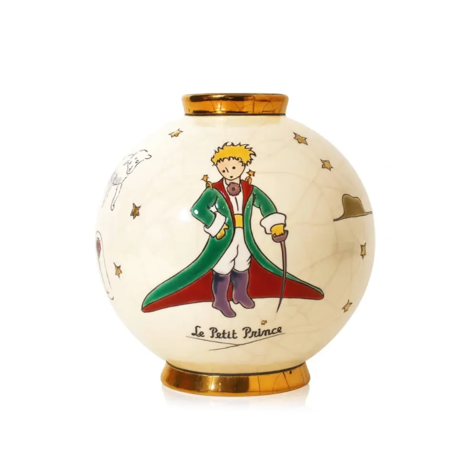 Discount Boule minuit © Petit Prince™ et le renard Émaux de Longwy Vase Céramique|Vases & Boules