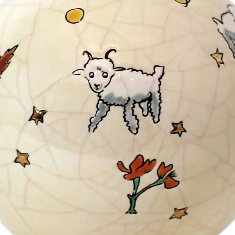 Discount Boule minuit © Petit Prince™ et le renard Émaux de Longwy Vase Céramique|Vases & Boules