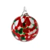 Online Boules de Noël merveille moucheté rouge & vert Décoration|Ornements Cristal